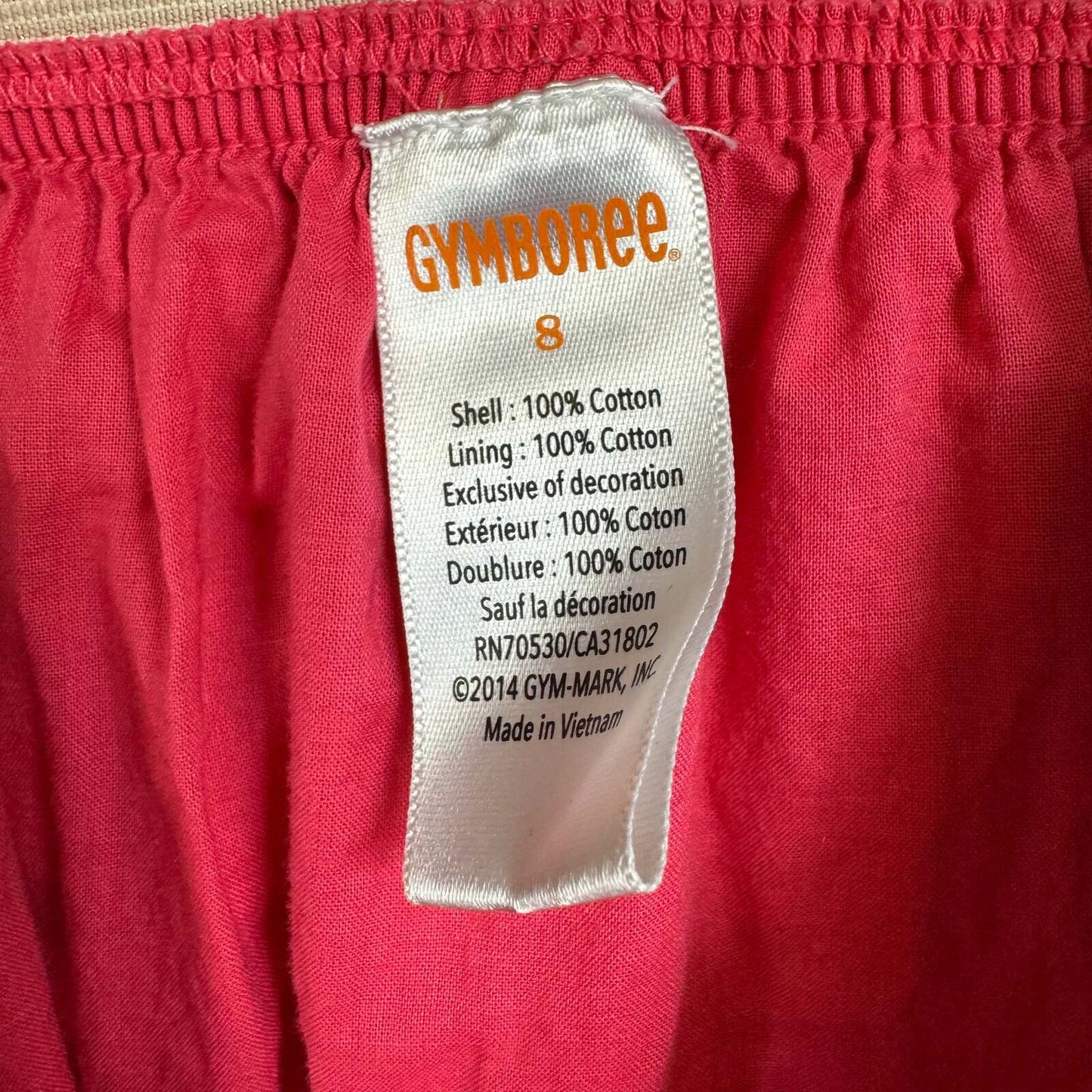 Gymboree Pink Blouse Girl's Size 8