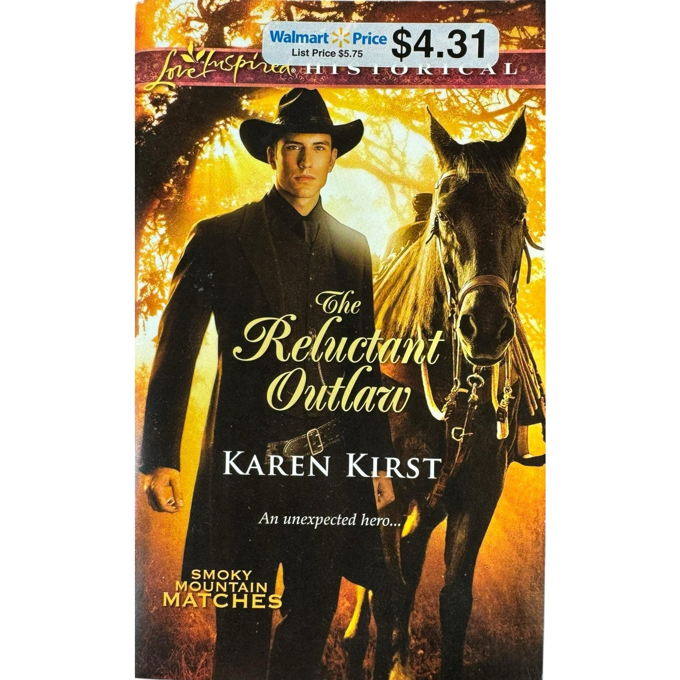 The Reluctant Outlaw by Karen Kirst (Paperback)