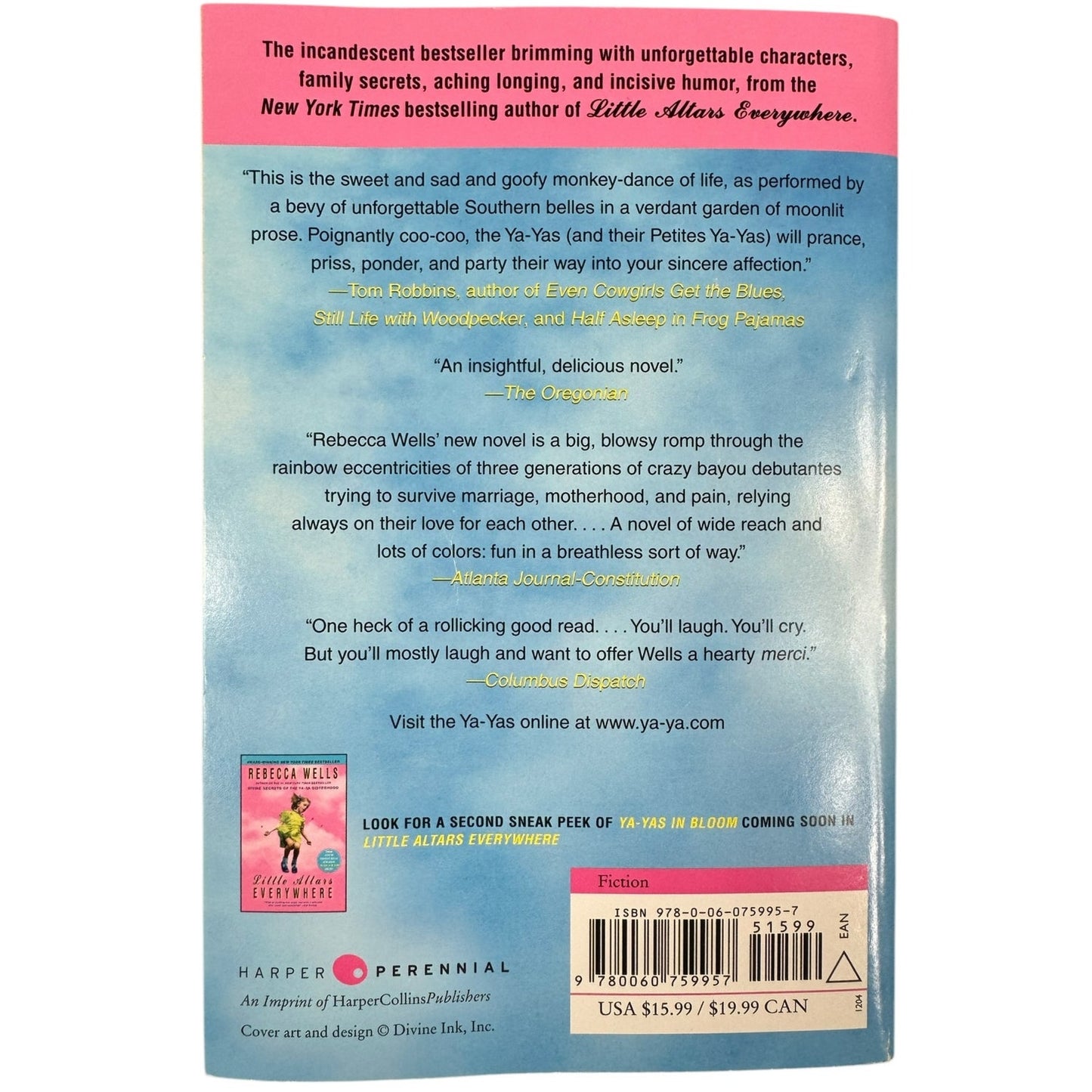 Divine Secrets of the Ya-Ya Sisterhood by Rebecca Wells (Paperback)