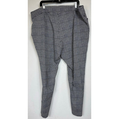 George Black White Chino Cropped Pants Women's 26/28W