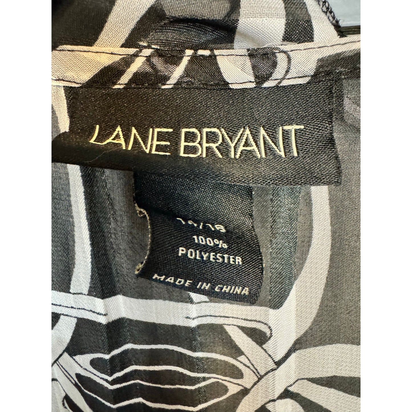 Lane Bryant Short Sleeve Kimono Women's Size 14/16