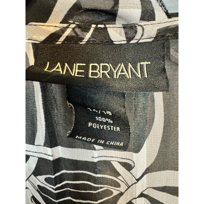 Lane Bryant Short Sleeve Kimono Women's Size 14/16