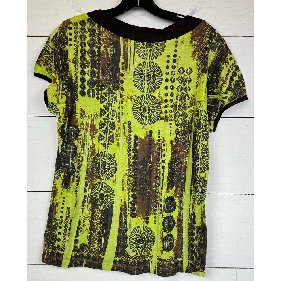 Cato Green Blouse Women’s Large