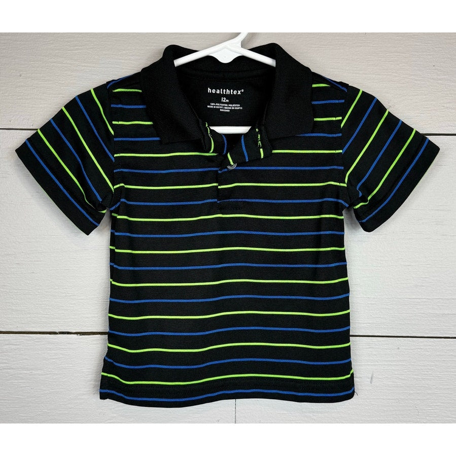 Healthtex Short Sleeve Polo Boy's Size 12 Months
