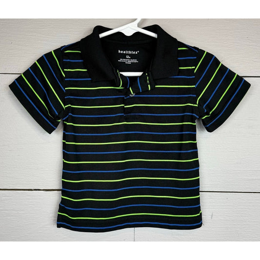 Healthtex Short Sleeve Polo Boy's Size 12 Months