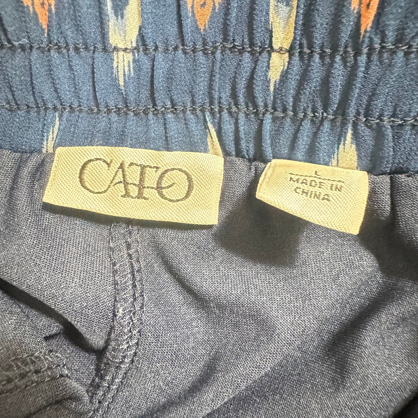 Cato Blue Casual Shorts Women's Size Large