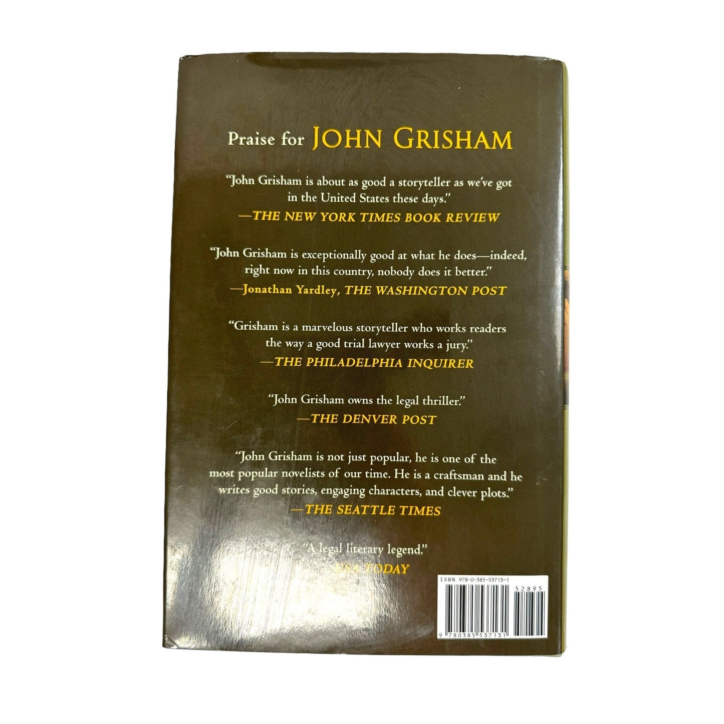 Sycamore Row by John Grisham (2013, Hardcover) (First Edition)