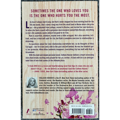 It Ends with Us by Colleen Hoover (Paperback)