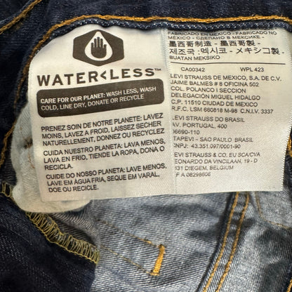 Levi Strauss Blue Straight Cut Jeans Men's 33x30