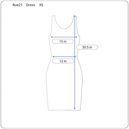 Rue21 Sleeveless Dress Women's Size XS