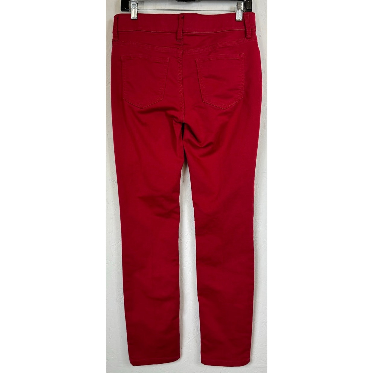 Liz Claiborne Red Slim Cut Pants Women's 4