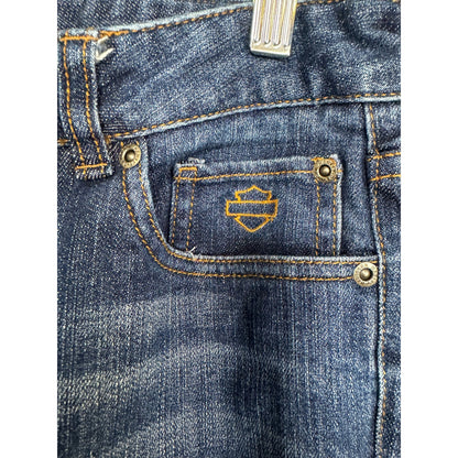 Harley Davidson Blue Bootcut Jeans Women's Size 6