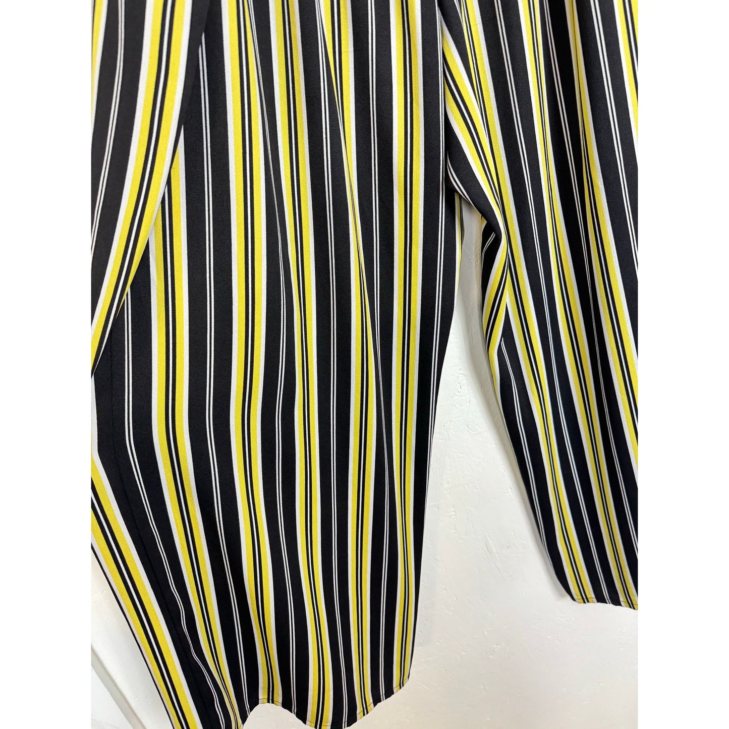 Cato Black Yellow Chino Pants Women's 26/28W