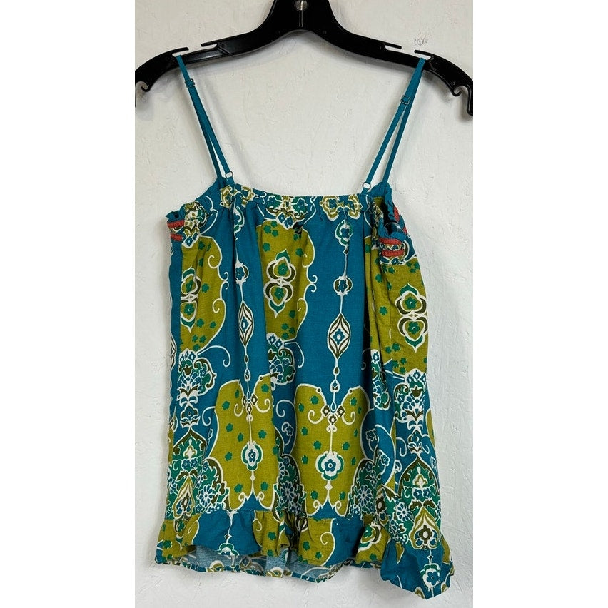 Billabong Blue Sleeveless Blouse Women's Small