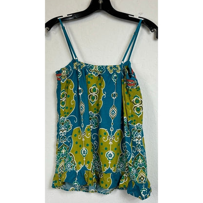 Billabong Blue Sleeveless Blouse Women's Small