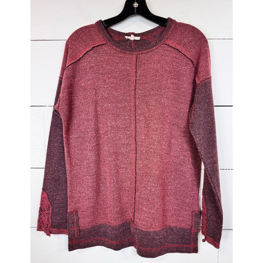 Mystree Long Sleeve Top Women's Size Small