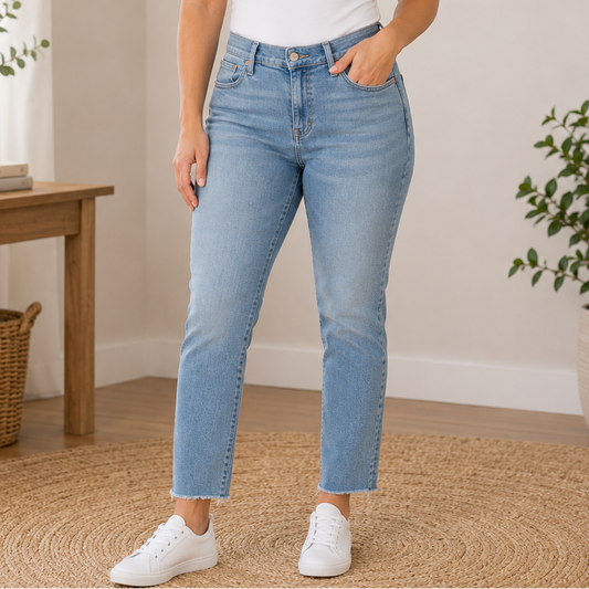 Levi Strauss Blue High Rise Skinny Jeans Women's Size 16