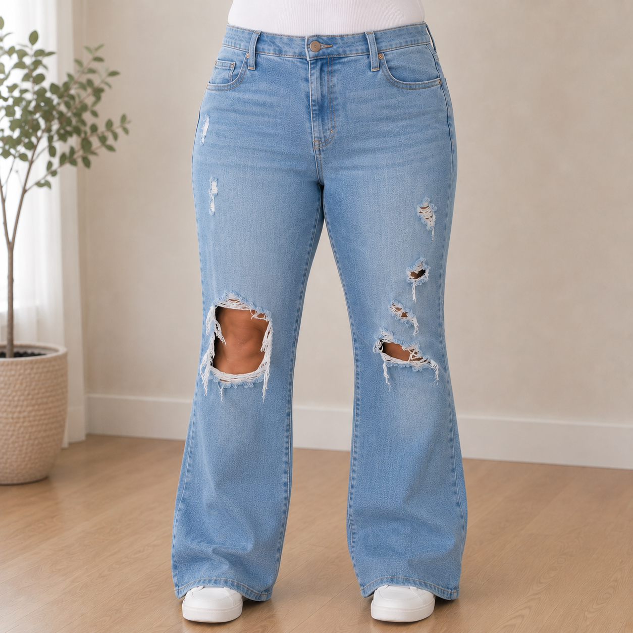 Levi Strauss Blue High Rise Bootcut Jeans Women's 18w