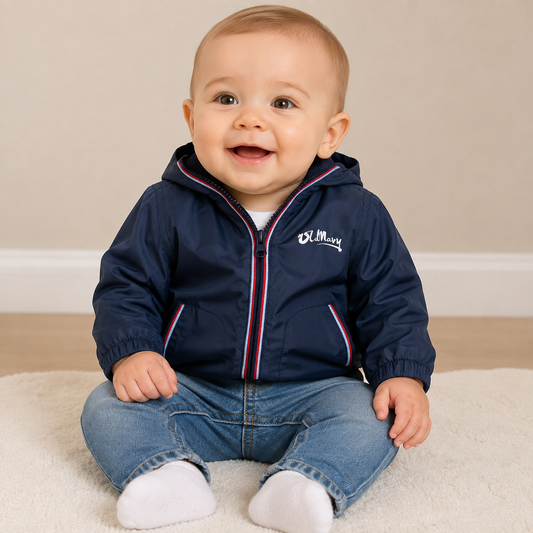 Old Navy Blue Jacket Boy's 6-12 Months