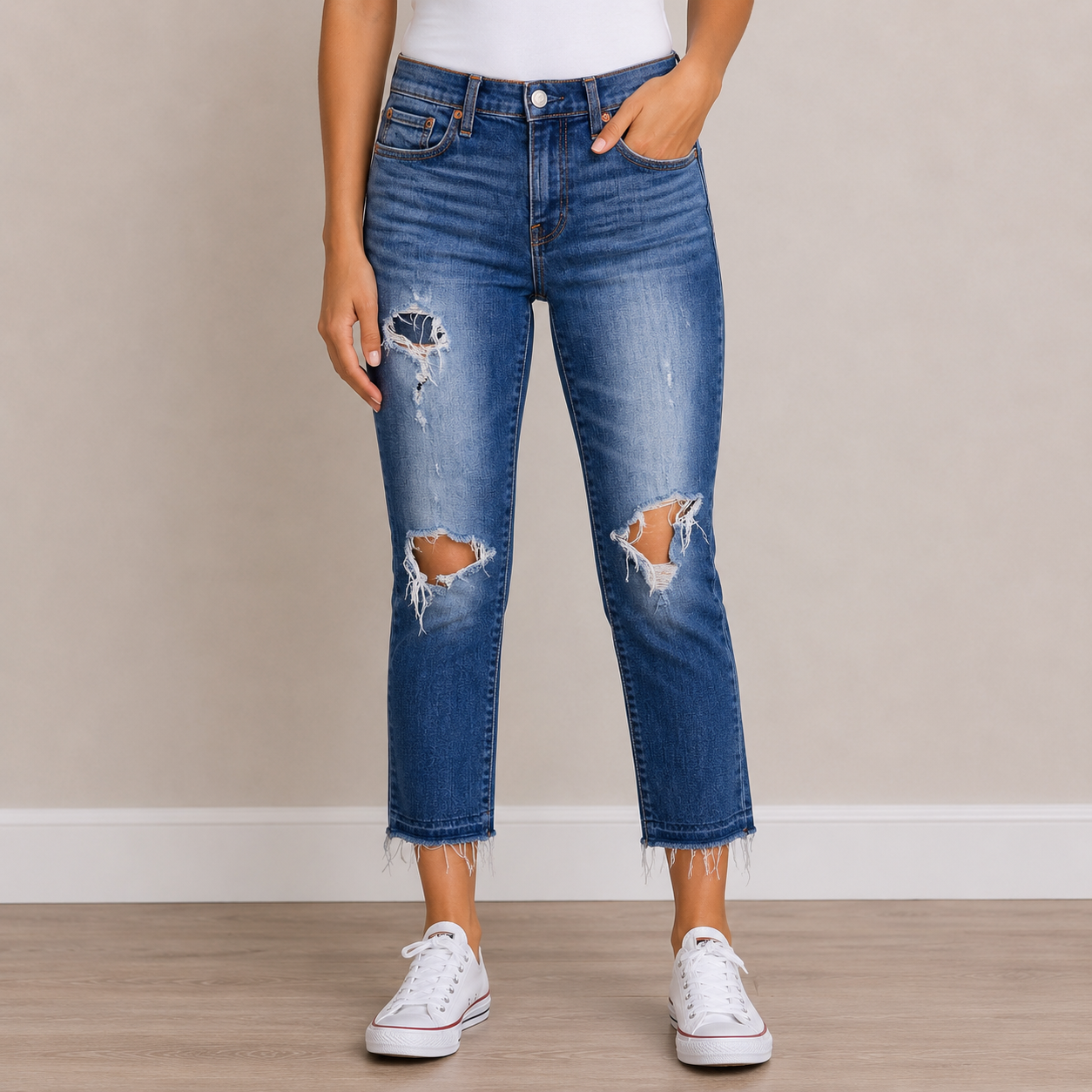 Gap Cropped Jeans Women's Size 26"