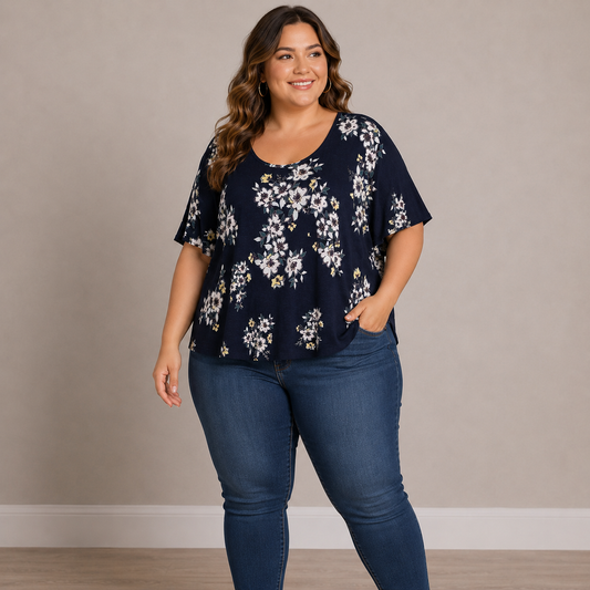 Maurices Short Sleeve Top Women's Size 3