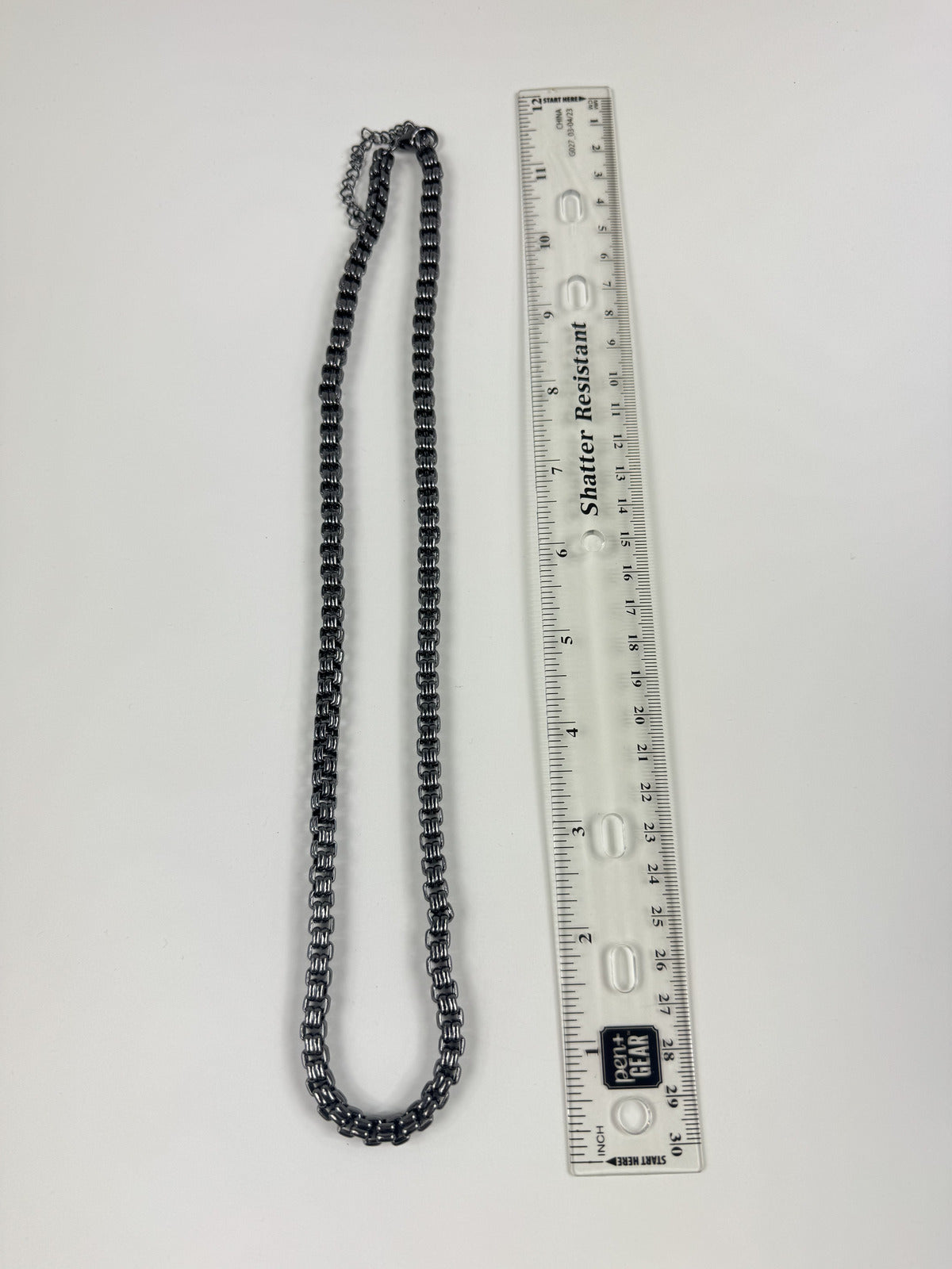 Fashion Jewelry Metallic Box Chain Women's Necklace