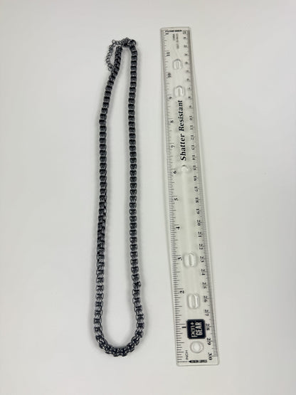 Fashion Jewelry Metallic Box Chain Women's Necklace