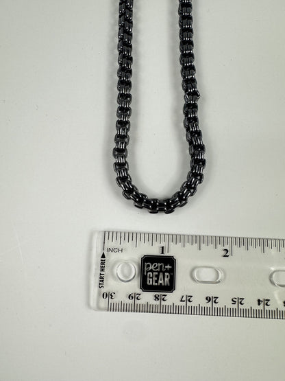 Fashion Jewelry Metallic Box Chain Women's Necklace