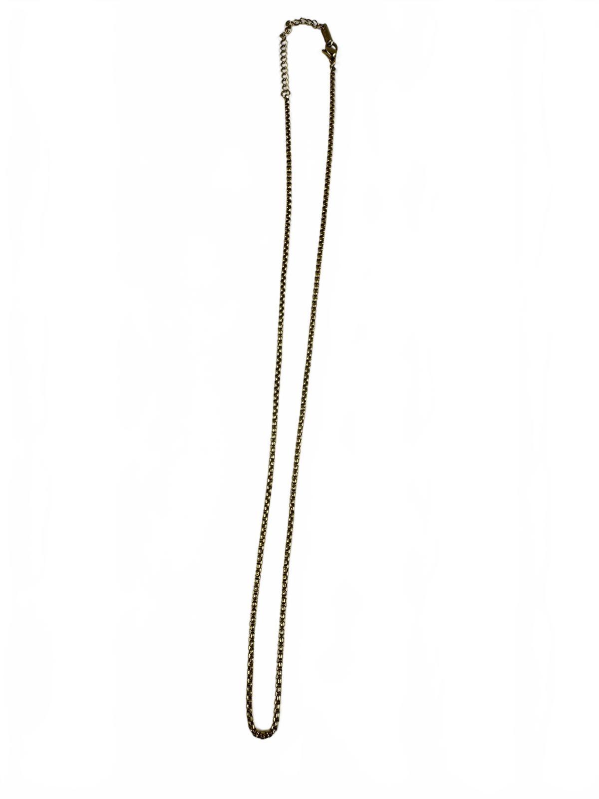 Fashion Jewelry Gold Toned Chain Women's Necklace