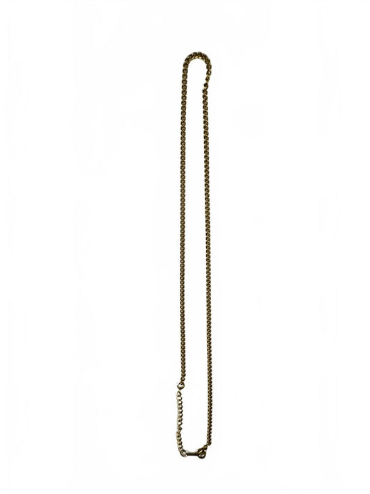 Fashion Jewelry Gold Toned Chain Women's Necklace