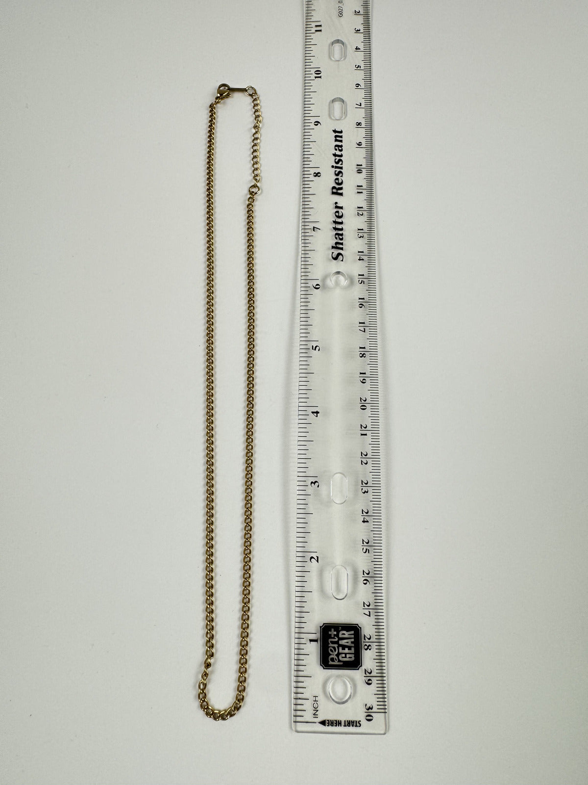 Fashion Jewelry Gold Toned Chain Women's Necklace