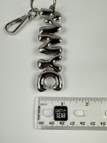 Fashion Jewelry Silver Tone Clip on Bag Charm