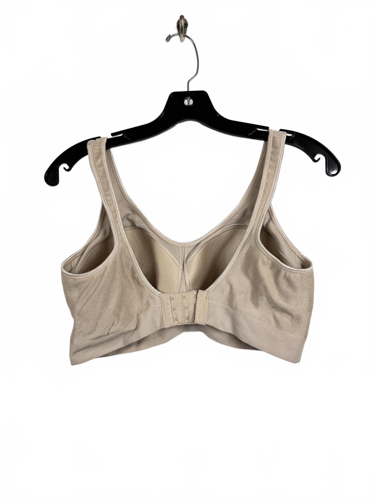 Bali Beige Wireless Bra Women's Size XL