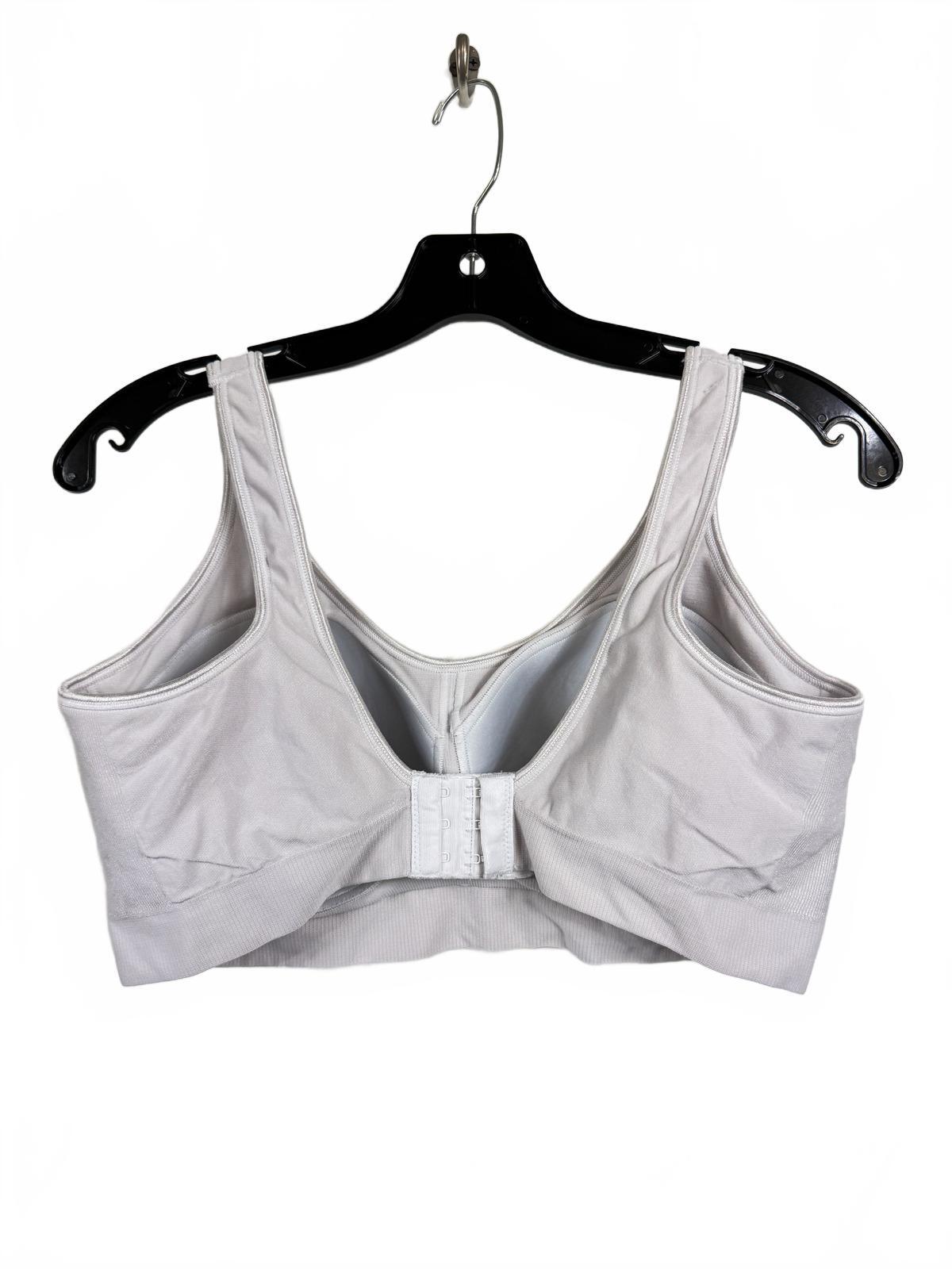 Bali White Wireless Bra Women's Size XL