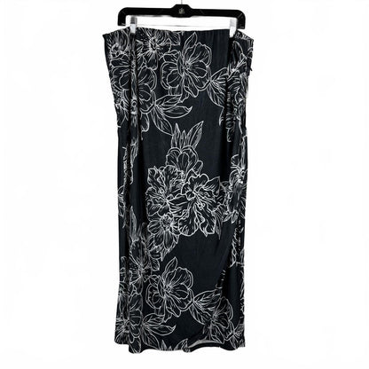Jaclyn Smith Black Midi Skirt Women's Size XL