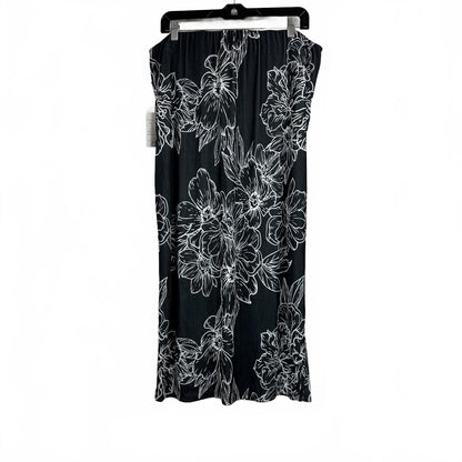 Jaclyn Smith Black Midi Skirt Women's Size XL