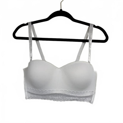 White Wireless Bra Women's Size 38C