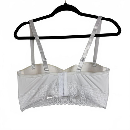 White Wireless Bra Women's Size 38C