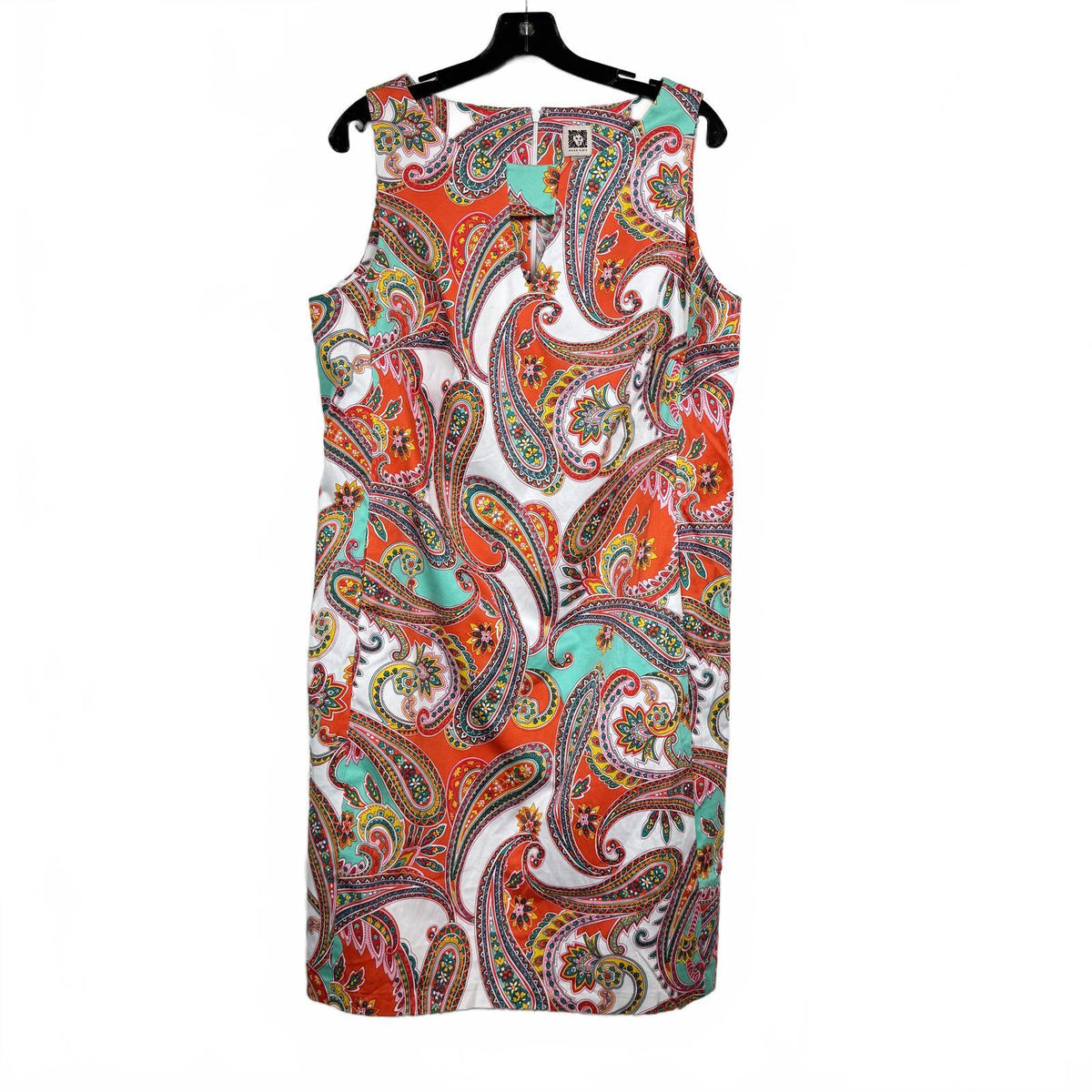 Anne Klein Sleeveless White Knee-Length Dress Women's Size 16