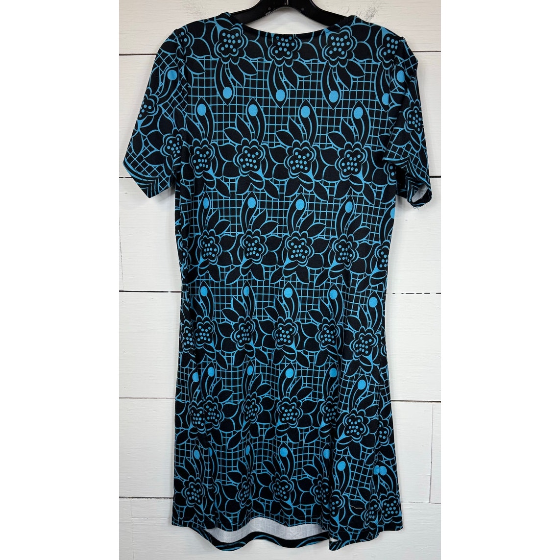 R&B Knee Length Black Dress Women's Size Large