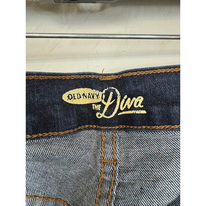 Old Navy Blue Skinny Jeans Women's Size 14 Short
