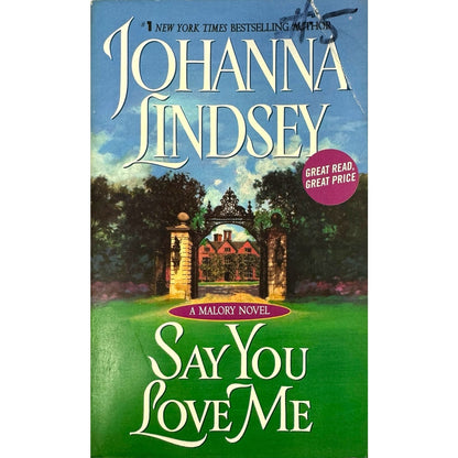 Say You Love Me by Johanna Lindsey (Paperback)