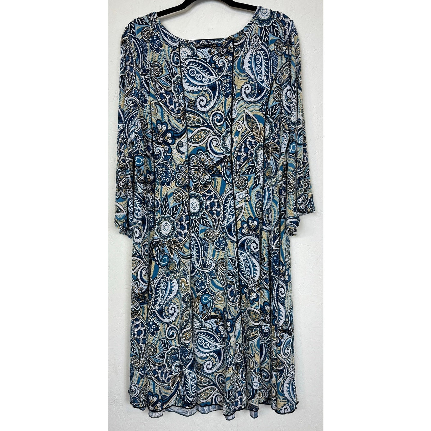 Sami & Jo Blue Knee Length Dress Women's 3X