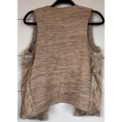 Wonder Nation Faux Fur Vest Girl's Size XL (14/16)