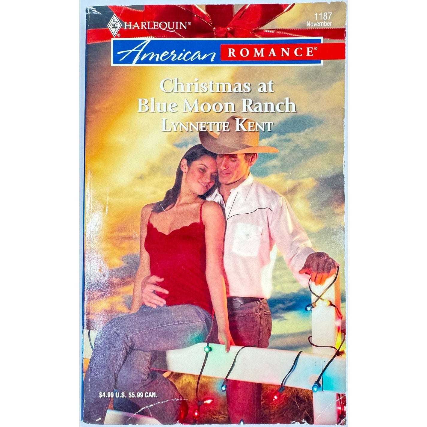 Christmas at Blue Moon Ranch by Lynnette Kent (Paperback)