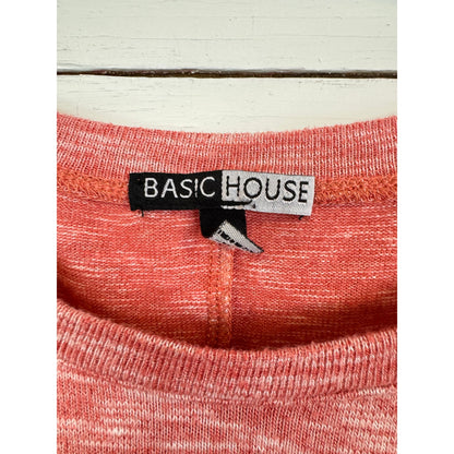 Basic House Long Sleeve Knit Blouse Women's Size Large