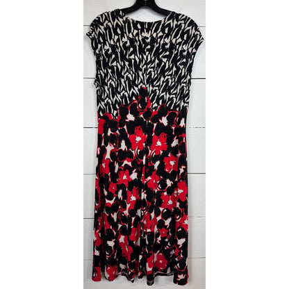 Evan-Picone Sleeveless Midi Dress Women's Size 14