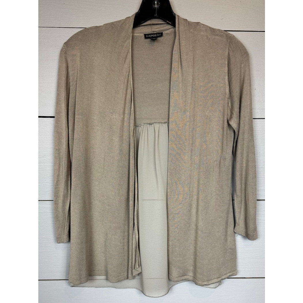 Express 3/4 Sleeve Cardigan Women's Size Small