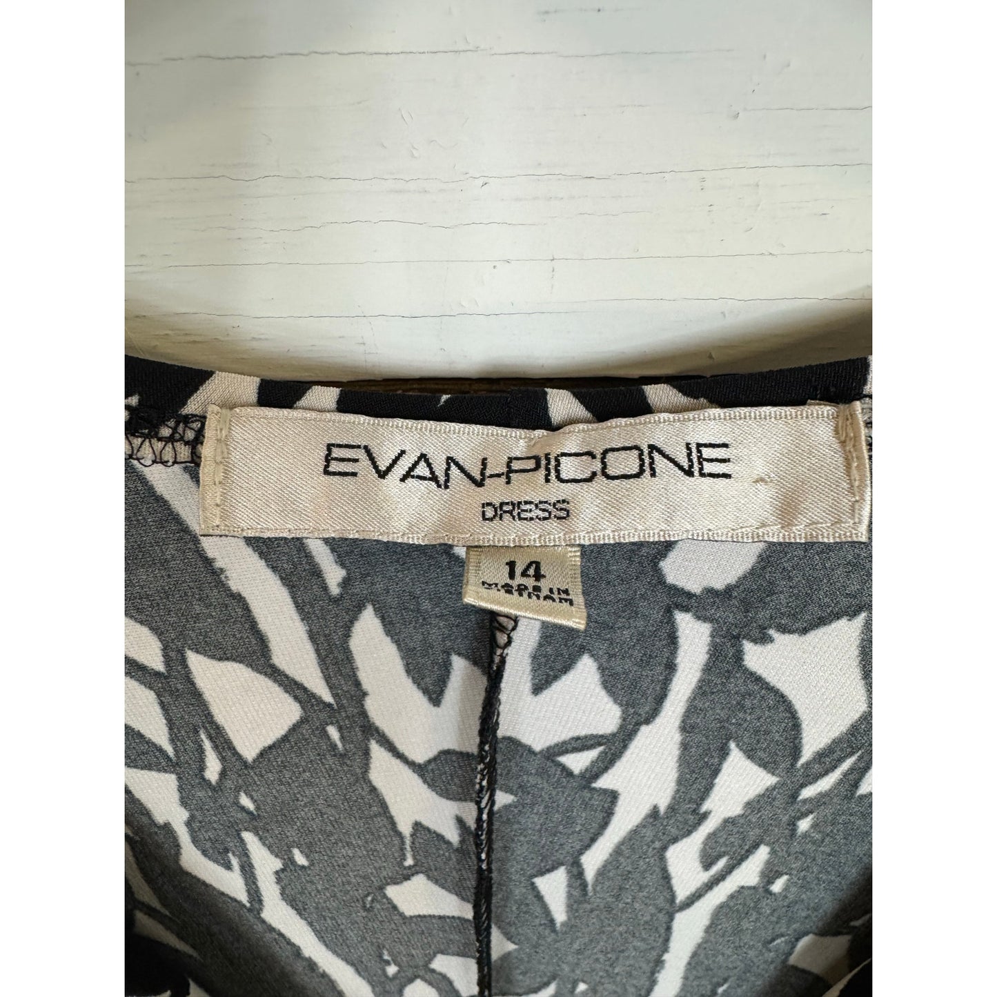 Evan-Picone Sleeveless Midi Dress Women's Size 14