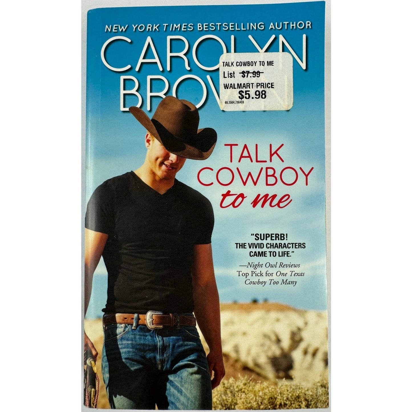 Talk Cowboy to Me by Carolyn Brown (Paperback)